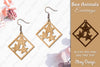 Sea Animals Earrings Laser Cut SVG Bundle