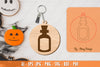 Halloween Keychain Laser Cut SVG Bundle