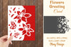 Flowers Card Cover Paper Cut SVG Bundle