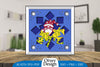 Christmas Gnome 3D Shadowbox Layered Papercut SVG Bundle