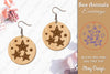 Sea Animals Earrings Laser Cut SVG Bundle