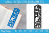Summer Beach Bookmark SVG Bundle
