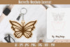 Butterfly Keychain Lasercut SVG Bundle