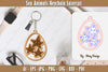 Keychain Sea Animals Laser Cut SVG Bundle