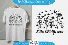 Wildflowers Quote Motivational Sayings SVG Bundle 14 - CraftNest - Digital Crafting and Art
