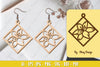 Flower Earring Laser Cut SVG Bundle