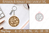 Astronaut Space Keychain Earring SVG Bundle