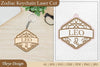 Zodiac Keychain SVG Collection