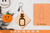 Halloween Keychain Laser Cut SVG Bundle