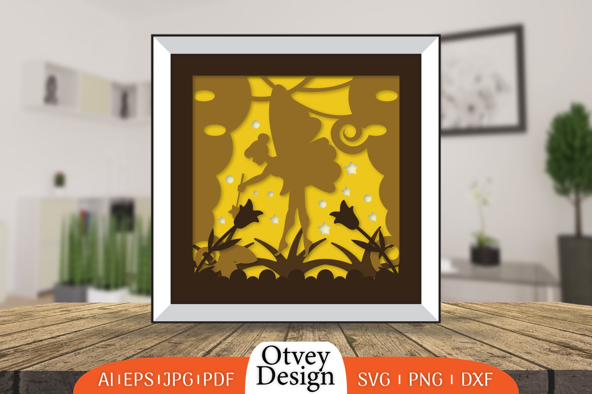 Fairy 3D Shadowbox Layered SVG Bundle 5 - CraftNest - Digital Crafting and Art