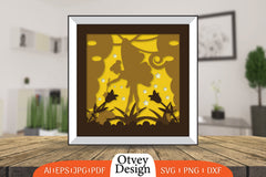 Fairy 3D Shadowbox Layered SVG Bundle 5 - CraftNest - Digital Crafting and Art