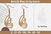Butterfly Earring Lasercut SVG Bundle