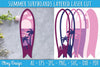 Summer Surfboards Layered Laser Cut SVG Bundle