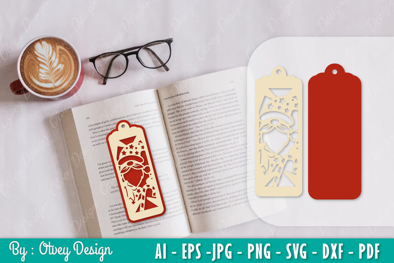 Gnome Bookmark SVG Bundle 6 - CraftNest - Digital Crafting and Art