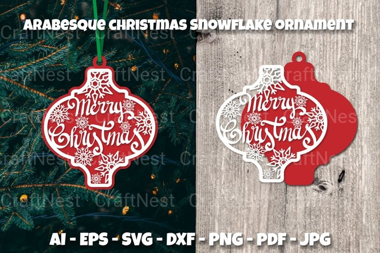 Arabesque Ornament SVG Bundle