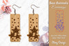Sea Animals Earrings Laser Cut SVG Bundle