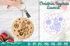 Christmas Keychain Lasercut SVG Bundle