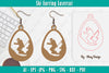 Ski Earring Laser Cut SVG Bundle
