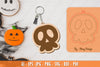 Halloween Keychain Laser Cut SVG Bundle