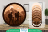 Hiking Couple Layered Lasercut SVG Bundle