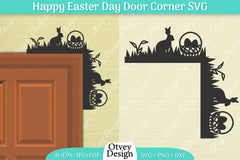 Easter Door Corner SVG Bundle 21 - CraftNest - Digital Crafting and Art