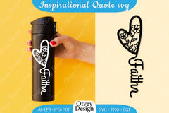 Inspirational Quote & Floral Hearts SVG Bundle 7 - CraftNest - Digital Crafting and Art