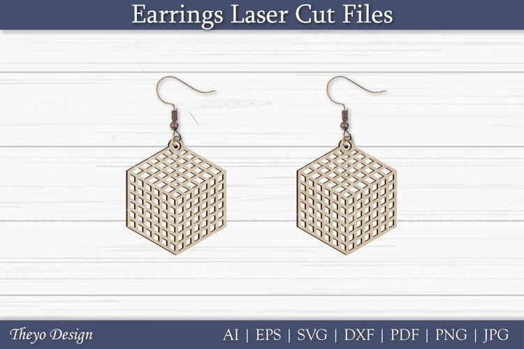 Laser Cut Earrings SVG Bundle