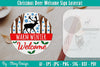 Christmas Deer Welcome Sign SVG Bundle