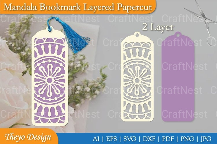 Mandala Layered Papercut SVG Bundle