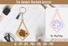 Keychain Sea Animals Laser Cut SVG Bundle