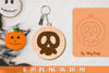 Halloween Keychain Laser Cut SVG Bundle