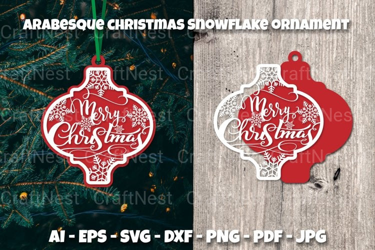 Arabesque Ornament SVG Bundle