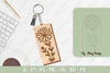 Flower Keychain Laser Cut SVG Bundle