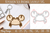 Keychain Sea Animal Lasercut SVG Bundle