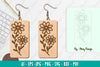 Flower Earring SVG Bundle