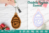 Christmas Keychain Lasercut SVG Bundle
