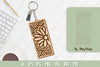 Flower Keychain Laser Cut SVG Bundle