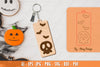 Halloween Keychain Laser Cut SVG Bundle