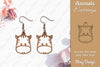 Animal Earrings SVG Bundle
