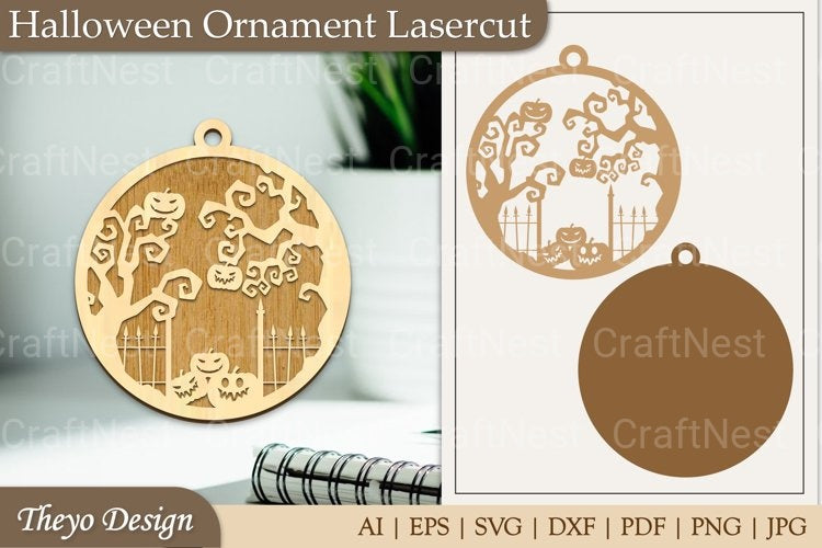 Ornament Halloween SVG Bundle