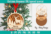Christmas Ornaments Layered Lasercut SVG Bundle