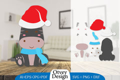 Animals Christmas SVG Bundle 12 - CraftNest - Digital Crafting and Art