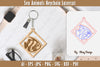 Keychain Sea Animals Laser Cut SVG Bundle