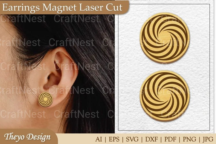 Earrings Magnet SVG Bundle