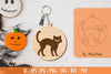 Halloween Keychain Laser Cut SVG Bundle