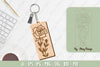 Flower Keychain Laser Cut SVG Bundle