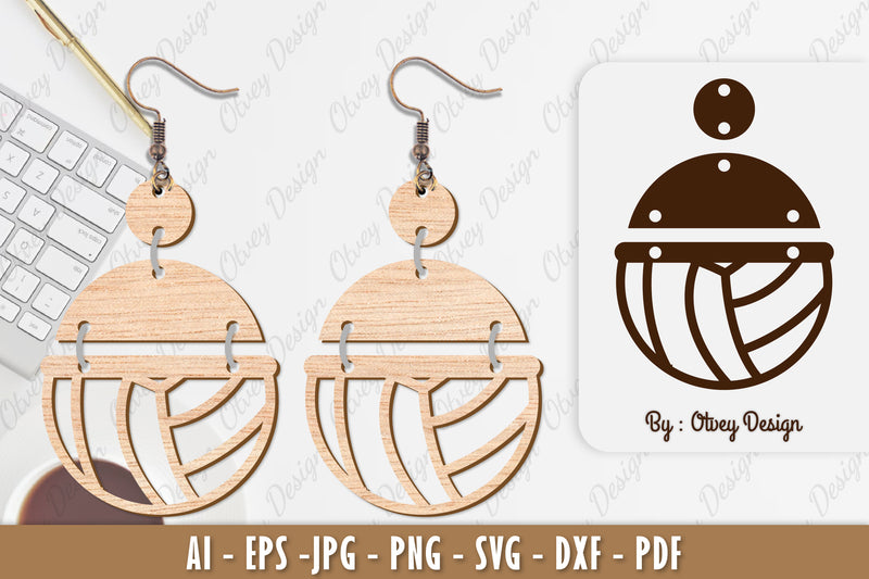 Ball Earring SVG Bundle 18 - CraftNest - Digital Crafting and Art