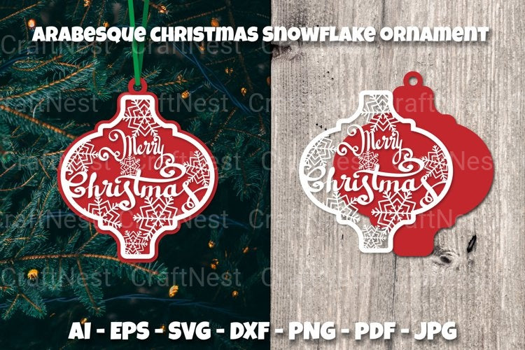 Arabesque Ornament SVG Bundle