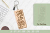 Flower Keychain Laser Cut SVG Bundle