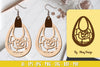 Flower Earring Laser Cut SVG Bundle